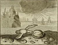 An illustration from Sinne- en minne-beelden ; Selfstryt ; Tooneel der mannelyke agtbaarheydt ; Galathea of Herderskalsgt ; Klagende maegden : en andere mengelrymen (1779)