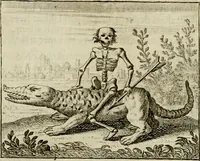 An illustration from Sinne- en minne-beelden ; Selfstryt ; Tooneel der mannelyke agtbaarheydt ; Galathea of Herderskalsgt ; Klagende maegden : en andere mengelrymen (1779)
