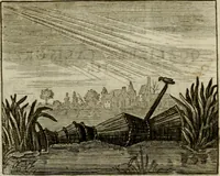 An illustration from Sinne- en minne-beelden ; Selfstryt ; Tooneel der mannelyke agtbaarheydt ; Galathea of Herderskalsgt ; Klagende maegden : en andere mengelrymen (1779)