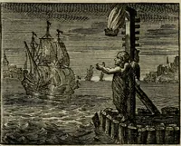 An illustration from Sinne- en minne-beelden ; Selfstryt ; Tooneel der mannelyke agtbaarheydt ; Galathea of Herderskalsgt ; Klagende maegden : en andere mengelrymen (1779)