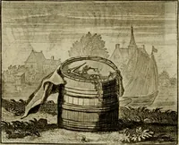 An illustration from Sinne- en minne-beelden ; Selfstryt ; Tooneel der mannelyke agtbaarheydt ; Galathea of Herderskalsgt ; Klagende maegden : en andere mengelrymen (1779)