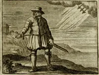 An illustration from Sinne- en minne-beelden ; Selfstryt ; Tooneel der mannelyke agtbaarheydt ; Galathea of Herderskalsgt ; Klagende maegden : en andere mengelrymen (1779)