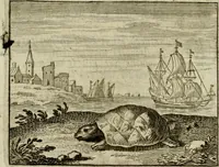 An illustration from Sinne- en minne-beelden ; Selfstryt ; Tooneel der mannelyke agtbaarheydt ; Galathea of Herderskalsgt ; Klagende maegden : en andere mengelrymen (1779)