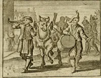 An illustration from Sinne- en minne-beelden ; Selfstryt ; Tooneel der mannelyke agtbaarheydt ; Galathea of Herderskalsgt ; Klagende maegden : en andere mengelrymen (1779)
