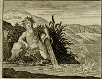 An illustration from Sinne- en minne-beelden ; Selfstryt ; Tooneel der mannelyke agtbaarheydt ; Galathea of Herderskalsgt ; Klagende maegden : en andere mengelrymen (1779)