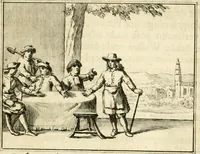 Picture 25 of 140 from Sinryke fabulen : verklaart en toegepast tot alderley zeede-lessen, dienstig om waargenoomen te werden in het menschelijke en burgerlijke leeven (1685), leaf 128