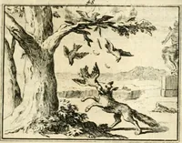 Picture 64 of 140 from Sinryke fabulen : verklaart en toegepast tot alderley zeede-lessen, dienstig om waargenoomen te werden in het menschelijke en burgerlijke leeven (1685), leaf 280