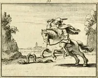 Picture 71 of 140 from Sinryke fabulen : verklaart en toegepast tot alderley zeede-lessen, dienstig om waargenoomen te werden in het menschelijke en burgerlijke leeven (1685), leaf 312