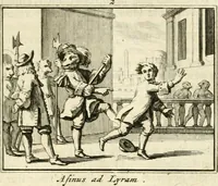 Picture 5 of 140 from Sinryke fabulen : verklaart en toegepast tot alderley zeede-lessen, dienstig om waargenoomen te werden in het menschelijke en burgerlijke leeven (1685), leaf 32