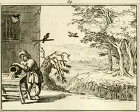 Picture 116 of 140 from Sinryke fabulen : verklaart en toegepast tot alderley zeede-lessen, dienstig om waargenoomen te werden in het menschelijke en burgerlijke leeven (1685), leaf 580