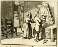 Picture 117 of 140 from Sinryke fabulen : verklaart en toegepast tot alderley zeede-lessen, dienstig om waargenoomen te werden in het menschelijke en burgerlijke leeven (1685), leaf 590