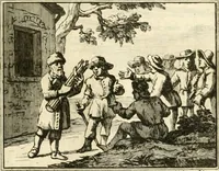 Picture 121 of 140 from Sinryke fabulen : verklaart en toegepast tot alderley zeede-lessen, dienstig om waargenoomen te werden in het menschelijke en burgerlijke leeven (1685), leaf 624