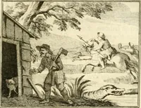 Picture 125 of 140 from Sinryke fabulen : verklaart en toegepast tot alderley zeede-lessen, dienstig om waargenoomen te werden in het menschelijke en burgerlijke leeven (1685), leaf 654