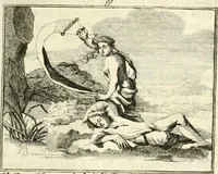 Picture 138 of 140 from Sinryke fabulen : verklaart en toegepast tot alderley zeede-lessen, dienstig om waargenoomen te werden in het menschelijke en burgerlijke leeven (1685), leaf 728