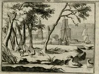 Picture 30 of 133 from Sinryke fabulen : verklaart en toegepast tot alderley zeede-lessen, dienstig om waargenoomen te werden in het menschelijke en burgerlijke leeven (1685), leaf 146