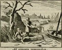 Picture 64 of 133 from Sinryke fabulen : verklaart en toegepast tot alderley zeede-lessen, dienstig om waargenoomen te werden in het menschelijke en burgerlijke leeven (1685), leaf 292
