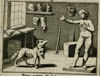 Picture 100 of 133 from Sinryke fabulen : verklaart en toegepast tot alderley zeede-lessen, dienstig om waargenoomen te werden in het menschelijke en burgerlijke leeven (1685), leaf 498