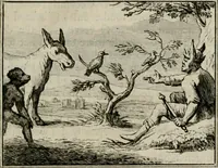 Picture 112 of 133 from Sinryke fabulen : verklaart en toegepast tot alderley zeede-lessen, dienstig om waargenoomen te werden in het menschelijke en burgerlijke leeven (1685), leaf 600