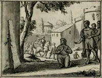 Picture 15 of 133 from Sinryke fabulen : verklaart en toegepast tot alderley zeede-lessen, dienstig om waargenoomen te werden in het menschelijke en burgerlijke leeven (1685), leaf 80