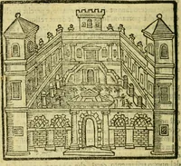 An illustration from Sito, et antichita della citta di Pozzuolo : e del suo amenissimo distretto. Con la descrittione di tutti i luoghi notabili ... e di Cuma, et di Baia, e di Miseno ... con le figure de gli edifici, e con gli epitafi che vi sono. (1591)