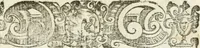 Picture 42 of 53 from Vaticinia, siue, Prophetiae Abbatis Ioachimi & Anselmi episcopi marsicani ... : qvibvs rota et oraculum turcicum maxime considerationis adiecta sunt : vnà cum praefatione et adnotationibus Paschalini Regiselmi = Vaticinii, ouero, Profetie dell'abbate Gioachino & di Anselmo vescovo di Marsico ... : a qvalli e aggionta una ruota et un' oracolo turchesco di grandissima cosideratione : insieme con la prefatione et annotationi di Pasqualino Regiselmo (1600), leaf 100