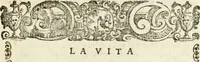 An illustration from Vaticinia, siue, Prophetiae Abbatis Ioachimi & Anselmi episcopi marsicani ... : qvibvs rota et oraculum turcicum maxime considerationis adiecta sunt : vnà cum praefatione et adnotationibus Paschalini Regiselmi = Vaticinii, ouero, Profetie dell'abbate Gioachino & di Anselmo vescovo di Marsico ... : a qvalli e aggionta una ruota et un' oracolo turchesco di grandissima cosideratione : insieme con la prefatione et annotationi di Pasqualino Regiselmo (1600)