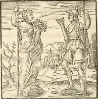 An illustration from Hieroglyphica, sive, De sacris Aegyptiorvm aliarvmqve gentivm literis commentarij (1567)