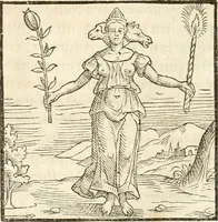 An illustration from Hieroglyphica, sive, De sacris Aegyptiorvm aliarvmqve gentivm literis commentarij (1567)