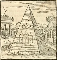 An illustration from Hieroglyphica, sive, De sacris Aegyptiorvm aliarvmqve gentivm literis commentarij (1567)
