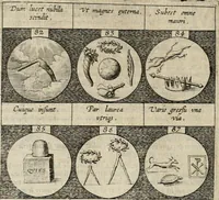 Picture 14 of 42 from Emblemata, sive Symbola : a Principibus, viris Eeclesiasticis, ac Militaribus, alijsque vsurpanda = Deuises, ou, Emblemes : pour Princes, gens d'Eglise, gens de guerre, & aultres (1624), leaf 25