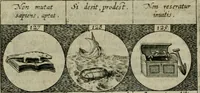 Picture 26 of 42 from Emblemata, sive Symbola : a Principibus, viris Eeclesiasticis, ac Militaribus, alijsque vsurpanda = Deuises, ou, Emblemes : pour Princes, gens d'Eglise, gens de guerre, & aultres (1624), leaf 34
