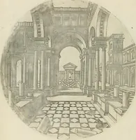 Picture 92 of 112 from [Six suites of engravings] (1549), leaf 187