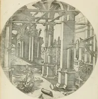 Picture 99 of 112 from [Six suites of engravings] (1549), leaf 199