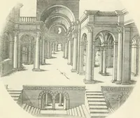 Picture 105 of 112 from [Six suites of engravings] (1549), leaf 208