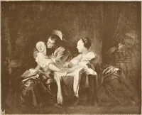 An illustration from Illustrated catalogue of the sixth series of 100 paintings by old masters of the Dutch, Flemish, Italian, French, and English schools : being a portion of the Sedelmeyer Gallery which contains over 1500 original pictures by ancient and modern artists (1900)