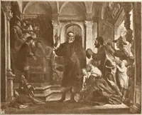 An illustration from Illustrated catalogue of the sixth series of 100 paintings by old masters of the Dutch, Flemish, Italian, French, and English schools : being a portion of the Sedelmeyer Gallery which contains over 1500 original pictures by ancient and modern artists (1900)