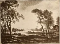 An illustration from Illustrated catalogue of the sixth series of 100 paintings by old masters of the Dutch, Flemish, Italian, French, and English schools : being a portion of the Sedelmeyer Gallery which contains over 1500 original pictures by ancient and modern artists (1900)