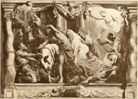 An illustration from Illustrated catalogue of the sixth series of 100 paintings by old masters of the Dutch, Flemish, Italian, French, and English schools : being a portion of the Sedelmeyer Gallery which contains over 1500 original pictures by ancient and modern artists (1900)