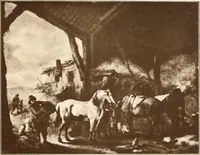 An illustration from Illustrated catalogue of the sixth series of 100 paintings by old masters of the Dutch, Flemish, Italian, French, and English schools : being a portion of the Sedelmeyer Gallery which contains over 1500 original pictures by ancient and modern artists (1900)