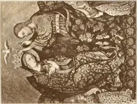 An illustration from Illustrated catalogue of the sixth series of 100 paintings by old masters of the Dutch, Flemish, Italian, French, and English schools : being a portion of the Sedelmeyer Gallery which contains over 1500 original pictures by ancient and modern artists (1900)