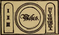 An illustration from The sixth and seventh books of Moses ... the wonderful magical and spirit arts of Moses and Aaron (1910)
