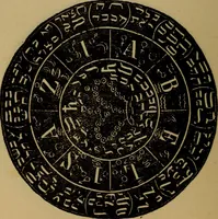 An illustration from The sixth and seventh books of Moses ... the wonderful magical and spirit arts of Moses and Aaron (1910)