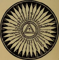 An illustration from The sixth and seventh books of Moses ... the wonderful magical and spirit arts of Moses and Aaron (1910)