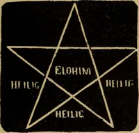 An illustration from The sixth and seventh books of Moses ... the wonderful magical and spirit arts of Moses and Aaron (1910)