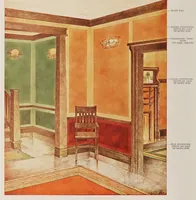An illustration from Sketch book 1911 : with the sincere hope that our efforts herein shown will be of material assistance in the making of beautiful homes, we respectfully present this sketch book to our patrons : Kayser & Allman, Philadelphia, New York, Minneapolis (1911)