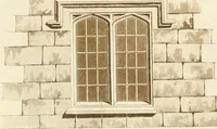 An illustration from Architectural sketches for cottages, rural dwellings, and villas, in the Grecian, Gothic, and fancy styles, with plans : suitable to persons of genteel life and moderate fortune : preceded by some observations on scenery and character proper for picturesque buildings (1815)