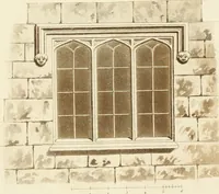 An illustration from Architectural sketches for cottages, rural dwellings, and villas, in the Grecian, Gothic, and fancy styles, with plans : suitable to persons of genteel life and moderate fortune : preceded by some observations on scenery and character proper for picturesque buildings (1815)