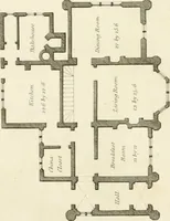An illustration from Architectural sketches for cottages, rural dwellings, and villas, in the Grecian, Gothic, and fancy styles, with plans : suitable to persons of genteel life and moderate fortune : preceded by some observations on scenery and character proper for picturesque buildings (1815)