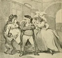 An illustration from Skämtbilden och dess historia i konsten (1910)