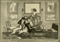 An illustration from Skämtbilden och dess historia i konsten (1910)